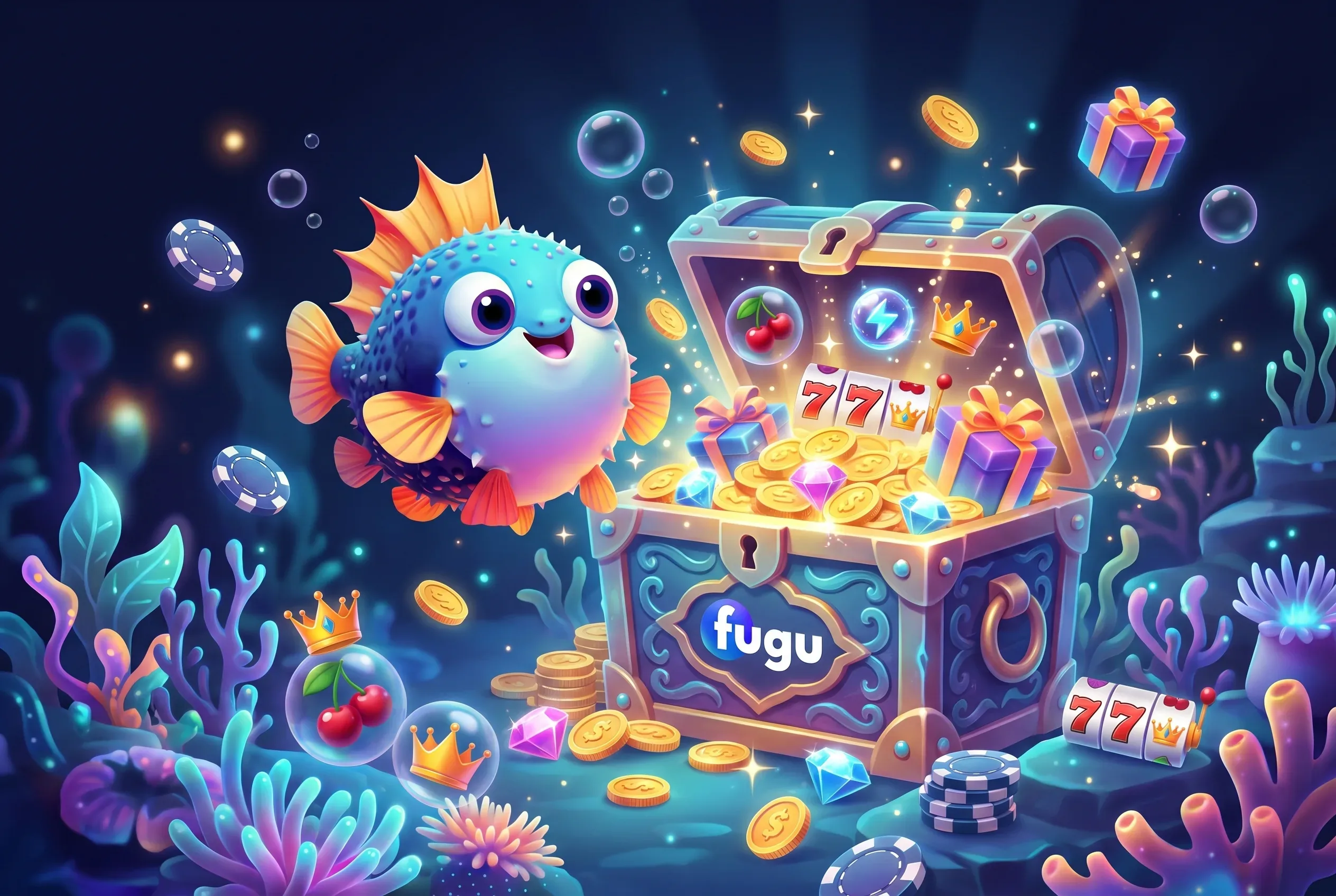 Fugu Casino treasure chest