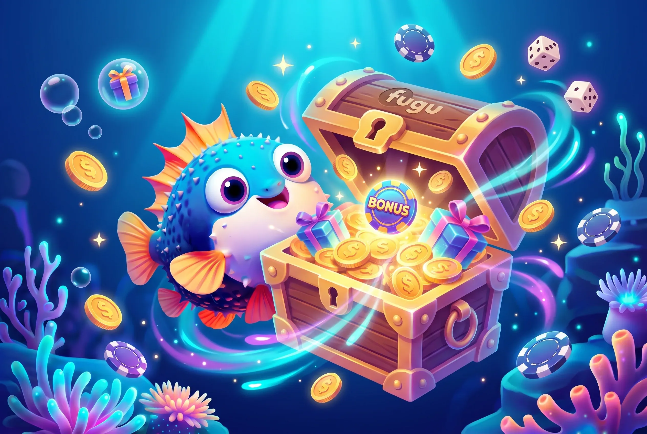 Fugu Casino bonus illustration